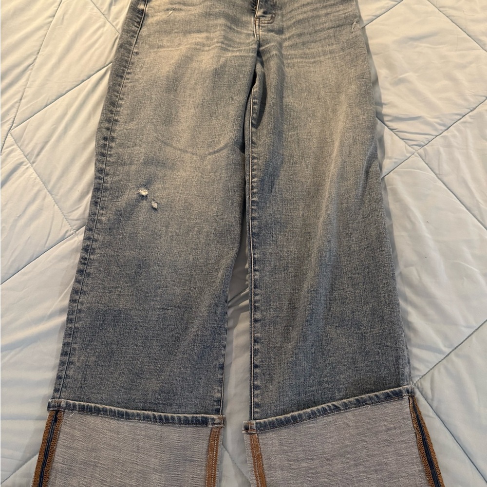 High Rise Loose Women's Jeans in Classic Blue